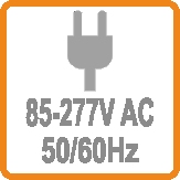 Acceptable Voltage Range between 85-277V
